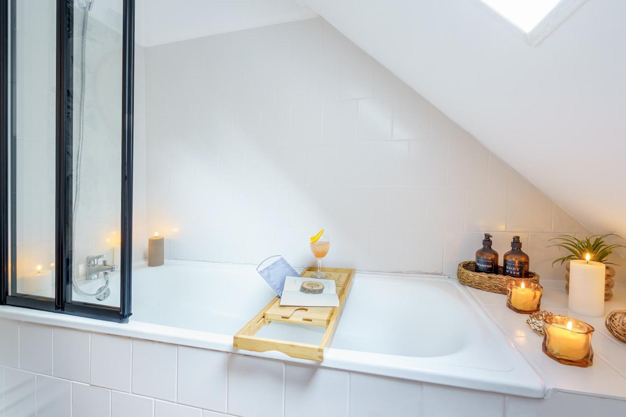 Maisonnette Bleu Horizon Avec Jardin - 2Min Gare - Serenito Homes Saint-Just-en-Chaussee Exterior photo