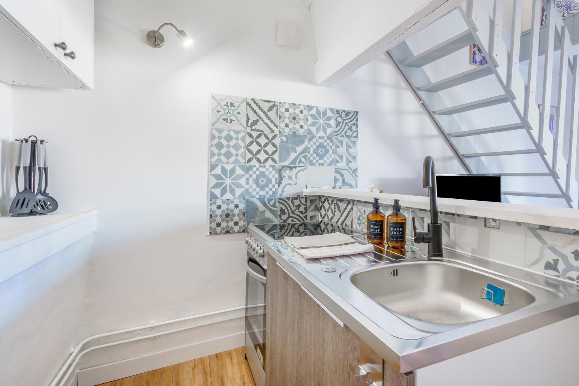 Maisonnette Bleu Horizon Avec Jardin - 2Min Gare - Serenito Homes Saint-Just-en-Chaussee Exterior photo