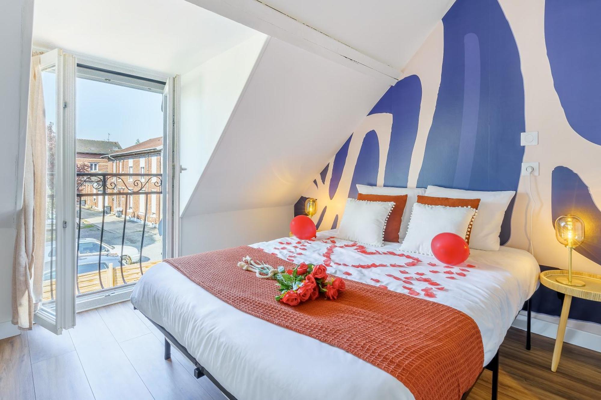 Maisonnette Bleu Horizon Avec Jardin - 2Min Gare - Serenito Homes Saint-Just-en-Chaussee Exterior photo